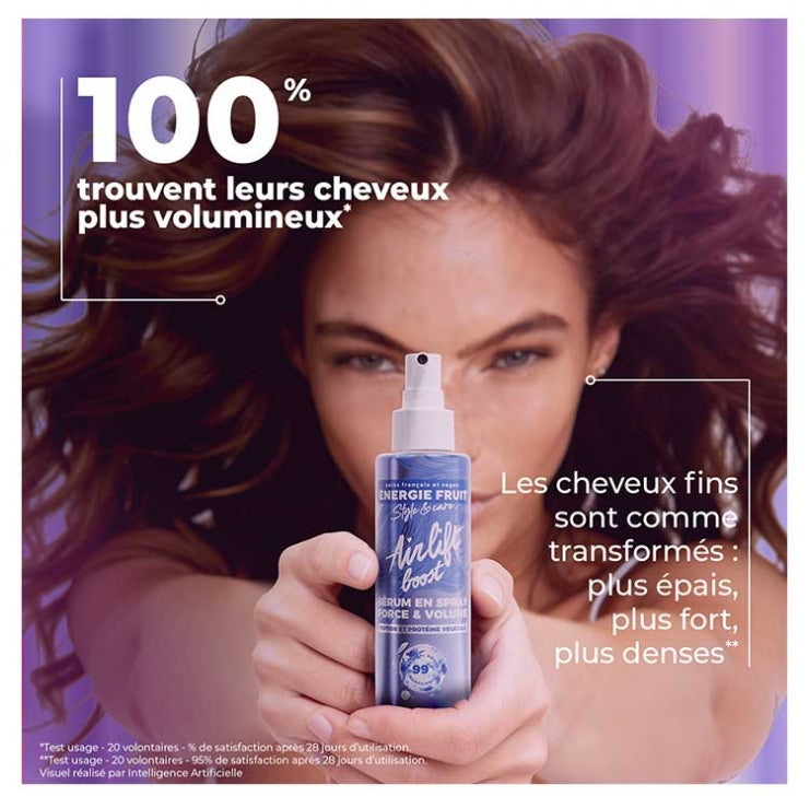 Energie Fruit Airlift Boost volume and density spray serum fine and fragile hair 100ml (3.38 fl oz)