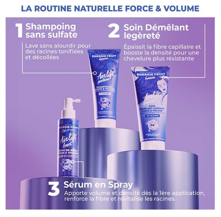 Energie Fruit Airlift Boost volume and density spray serum fine and fragile hair 100ml (3.38 fl oz)