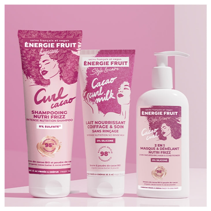 Energie Fruit Cacao Curl Milk Nutri-Intense Styling Milk 200ml (6.76fl oz)