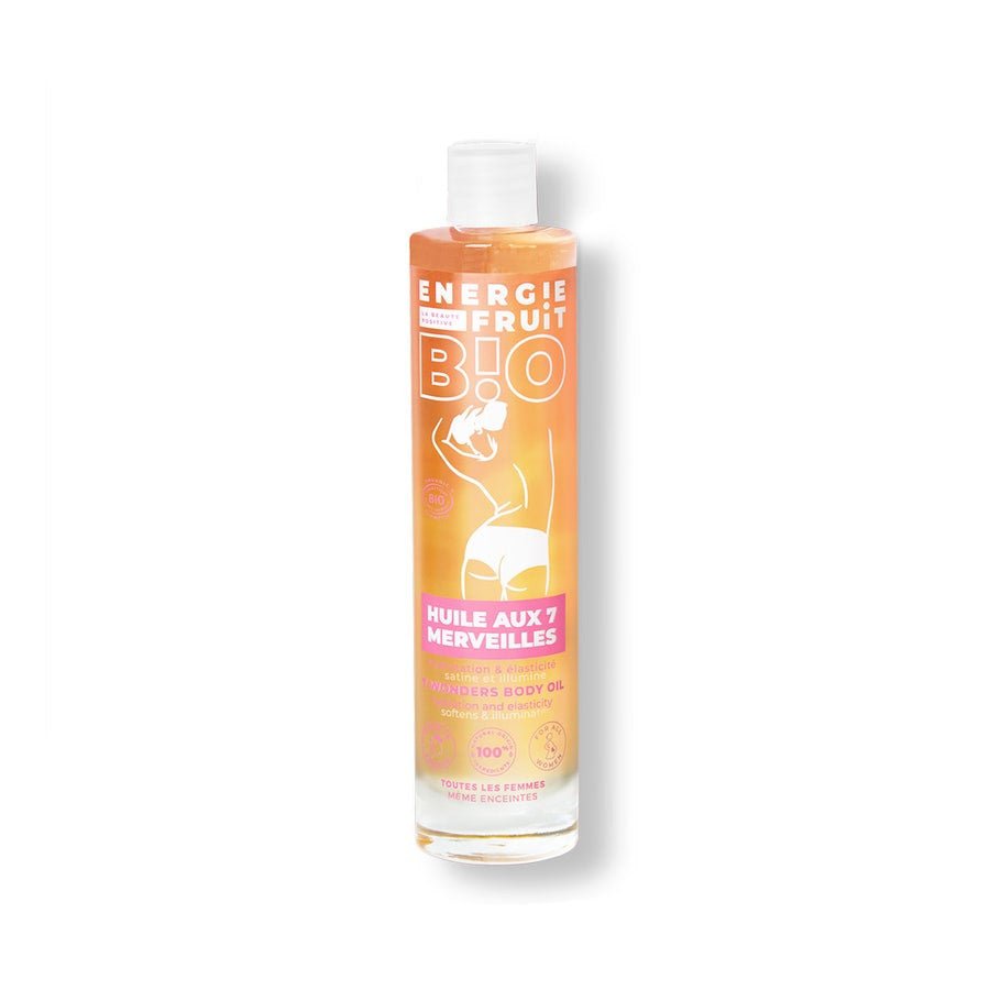 Energie Fruit Organic 7 Wonders Body Oil HYDRATATION CORPS 100ml (3.38fl oz) - FrenchBeautyHub