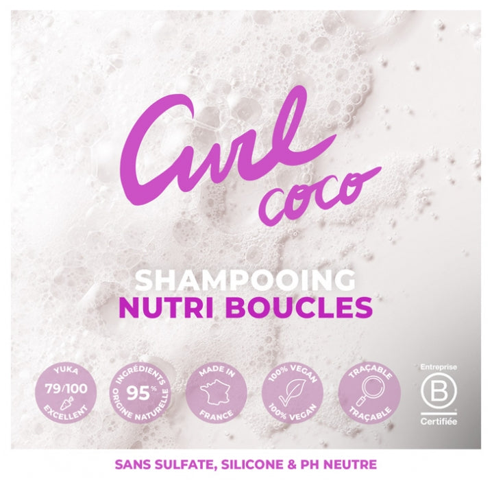 Energie Fruit Coco & Organic Shea Oil Shampooing sans sulfate cheveux bouclés 250ml