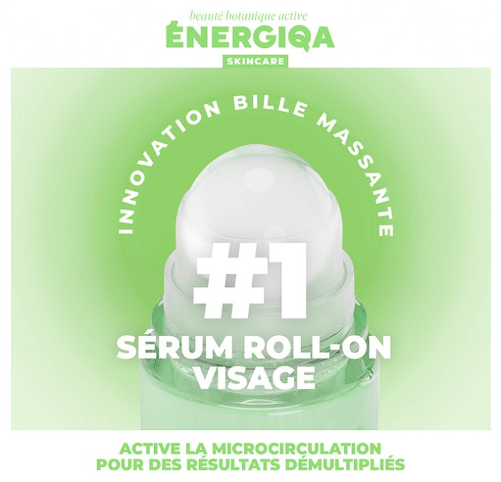 Energiqa Skincare Sérum Roll On Visage Clear 2% Niacinamide & Zinc 30ml (1.01fl oz)