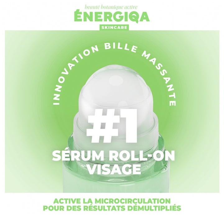 Energiqa Skincare Sérum Roll On Visage Clear 2% Niacinamide & Zinc 30ml (1.01fl oz)
