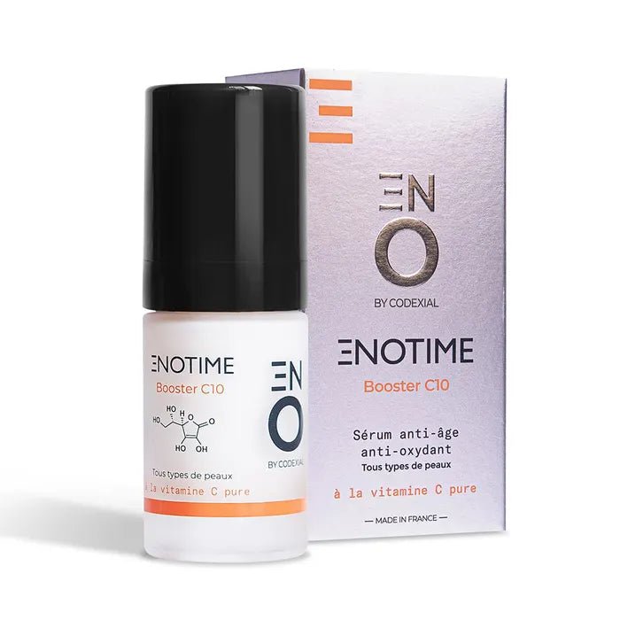 ENO Laboratoire Codexial Enotime Booster C10 Antioxidant Youth Serum with Pure Vitamin C 15ml (0.50fl oz) - FrenchBeautyHub