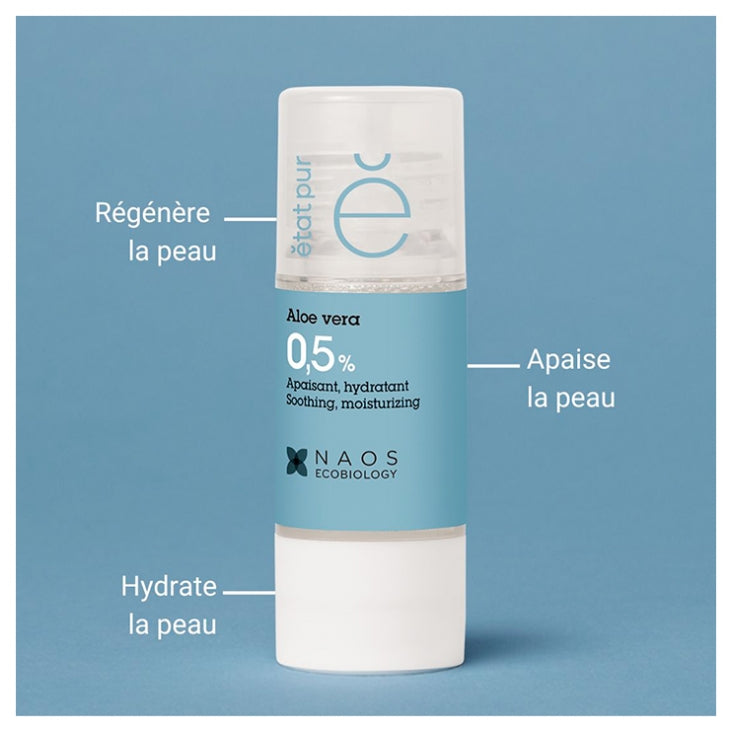 Etat Pur Pure Aloe Vera Active Ingredients for Dehydrated Skin 15ml (0.50fl oz)