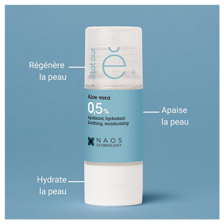 Etat Pur Pure Aloe Vera Active Ingredients for Dehydrated Skin 15ml (0.50fl oz)