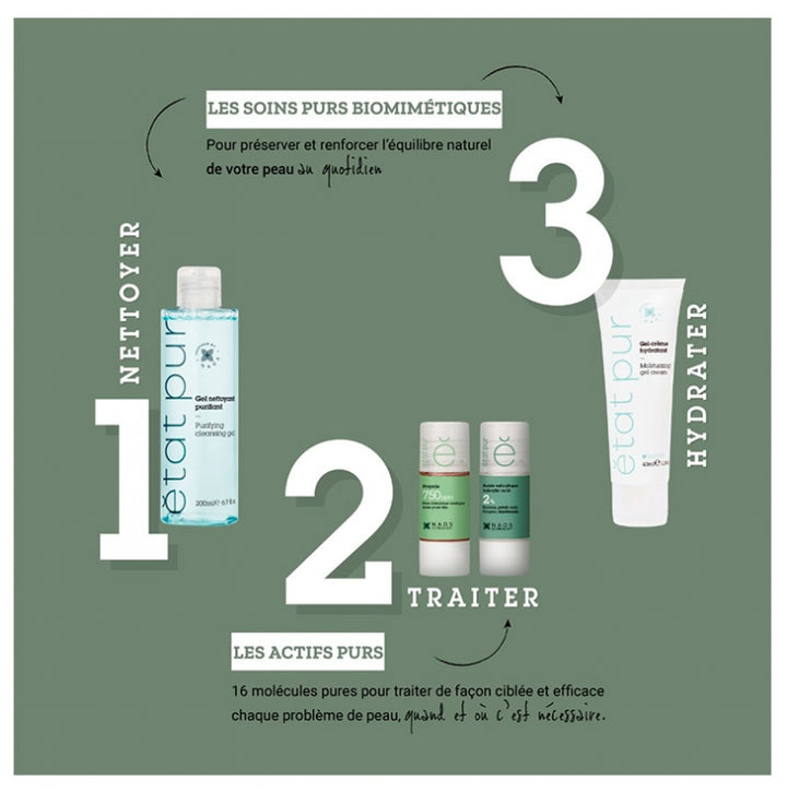 Etat Pur Pure Active Propolis pour Peaux à Tendance Acnéique 15ml