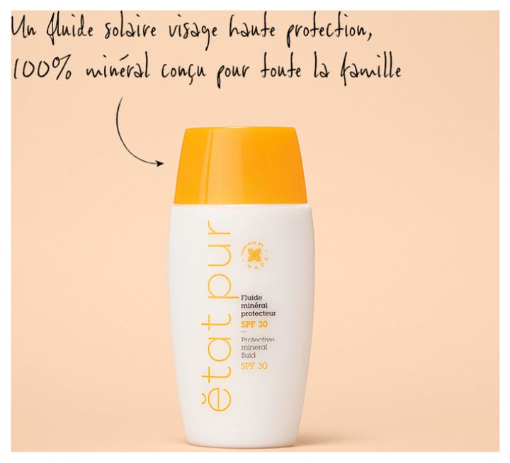 Etat Pur Mineral Fluide protecteur SPF30 pour le visage 40ml