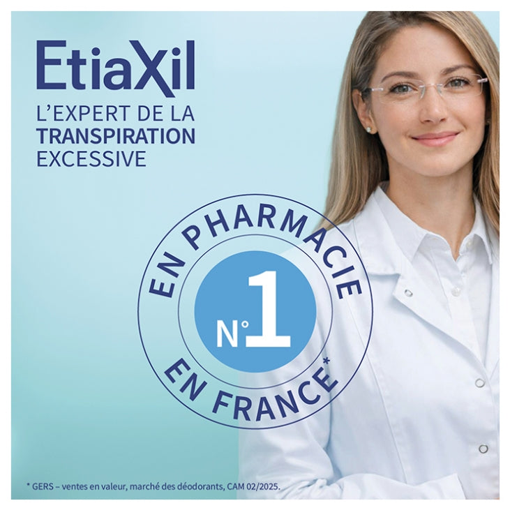 Etiaxil Antiperspirant Desodorante Roll-On de protección 72h para piel sensible 50ml