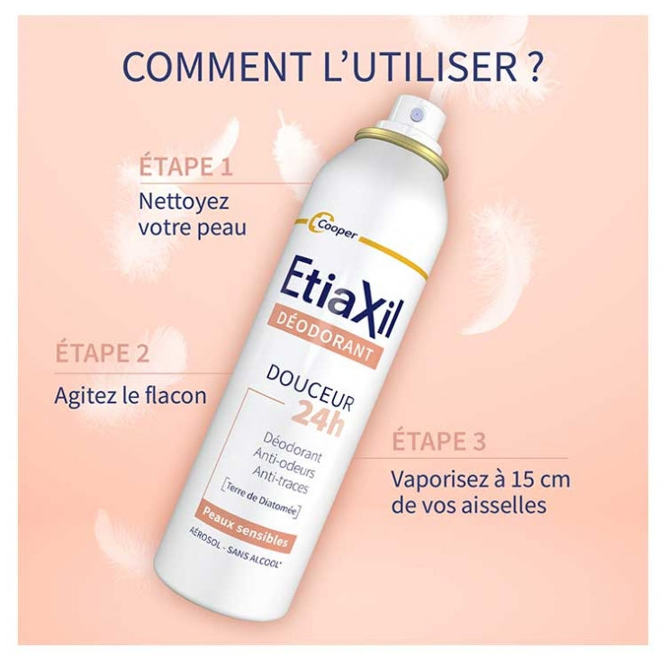 Etiaxil Deodorants desodorante en spray suave para piel sensible 150 ml