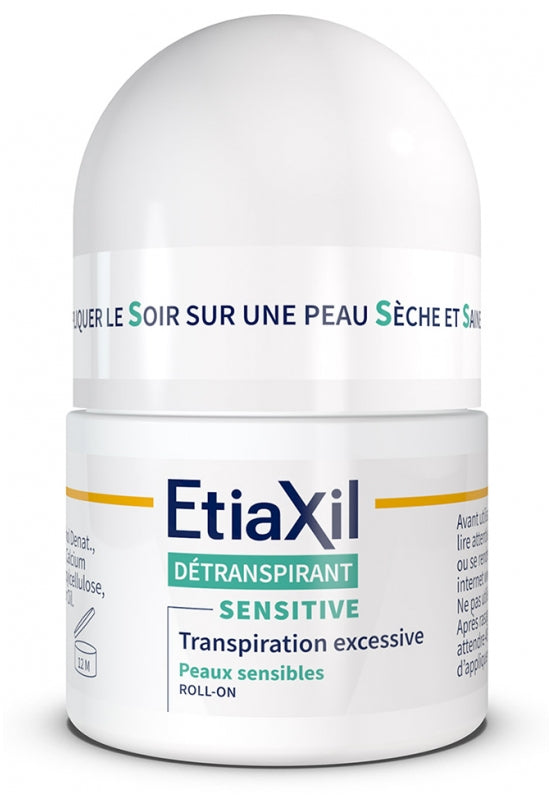 Etiaxil Sensitive 4 Days Déodorant anti-transpirant pour le traitement de la transpiration excessive