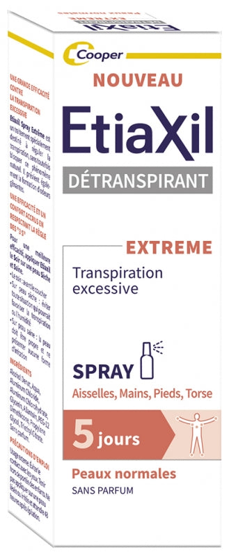 Etiaxil Detranspirants Extreme 5-day deodorant spray 30ml (1.01fl oz)