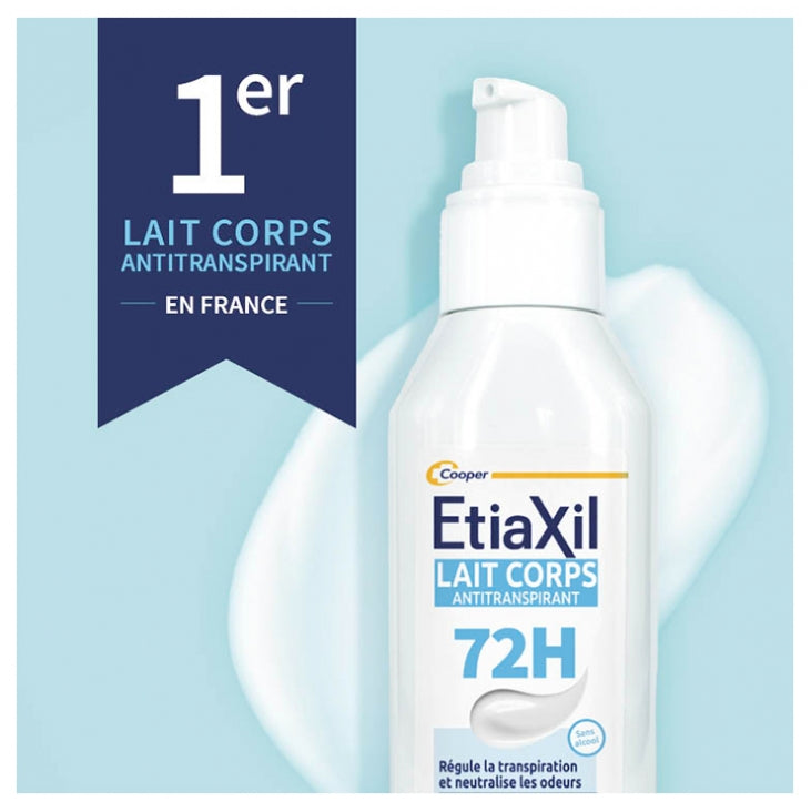 Etiaxil 72h protection body milk antiperspirant 100 ml (3.38fl oz)