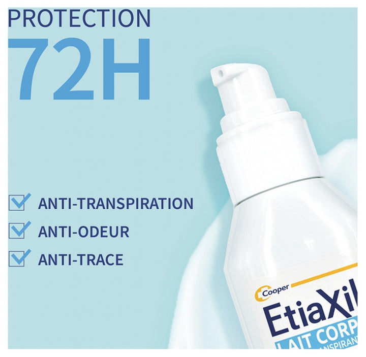 Etiaxil 72h protection body milk antiperspirant 100 ml (3.38fl oz)