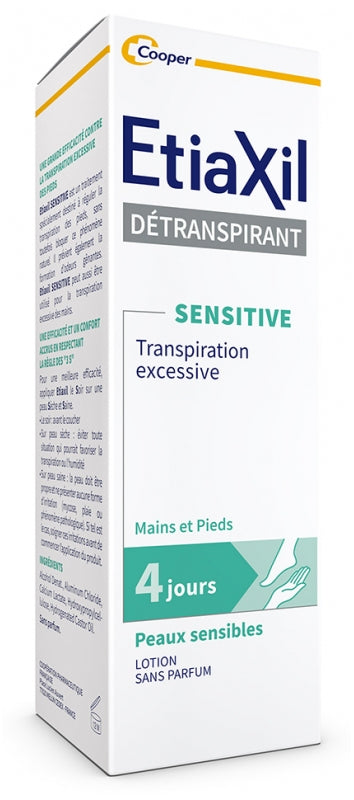 Etiaxil Detranspirants Antitranspirante para pies para piel sensible 100ml