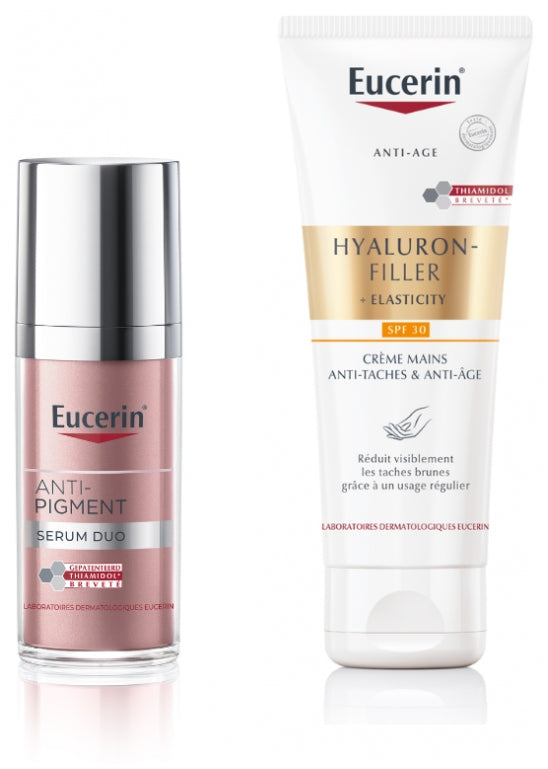 Eucerin Giftboxes Eucerin Anti-Pigmentation Serum Duo + Handcrème tegen vlekken SPF30 105ml