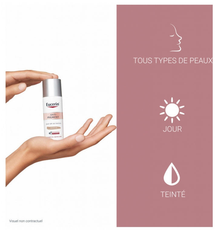 Eucerin Anti-Pigment Crème de Jour Teintée SPF30 Medium 50ml