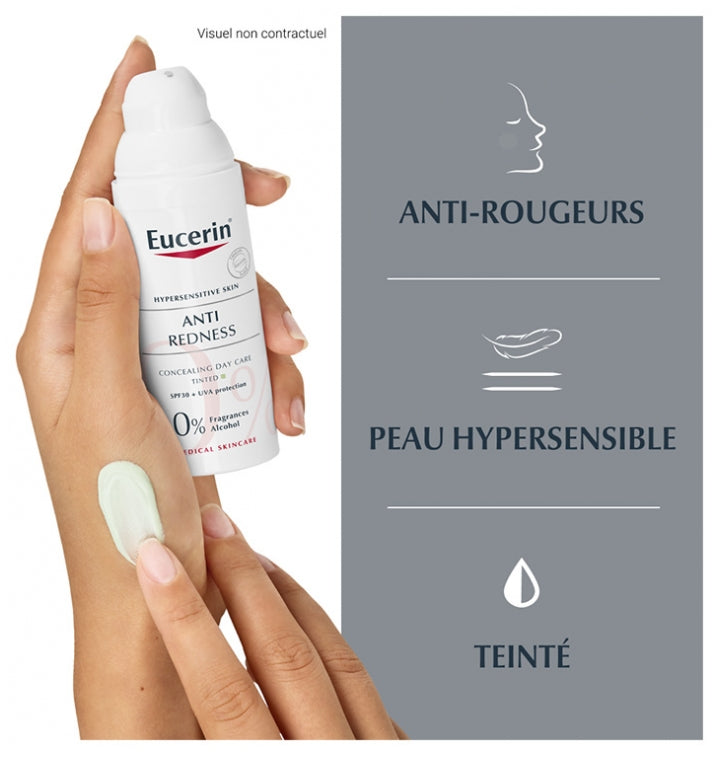 Eucerin Anti-Redness Relief Corrective Tinted Day Care 50ml (1.69fl oz)