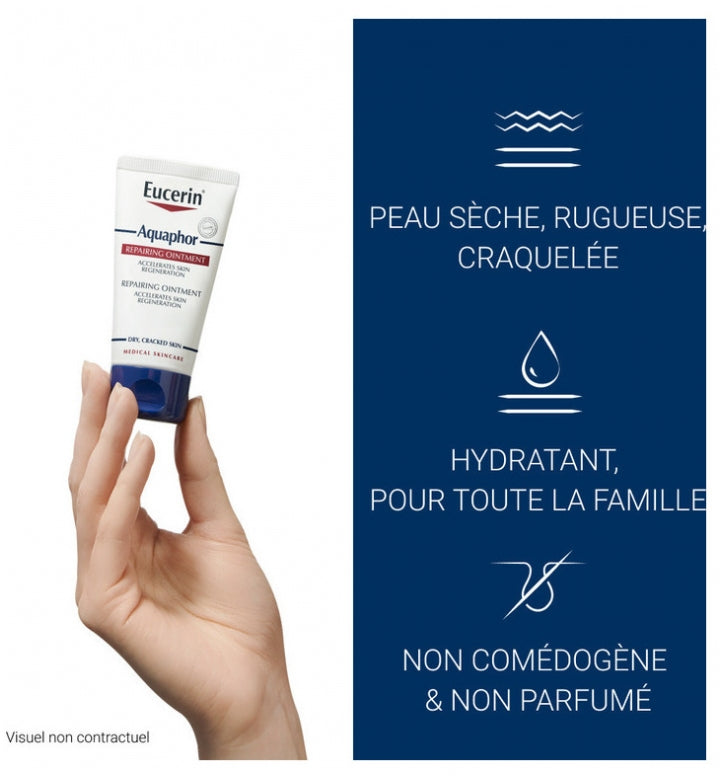 Eucerin Aquaphor Skin Repair Ointment Dry and Cracked Skin 40g (1.41 oz)