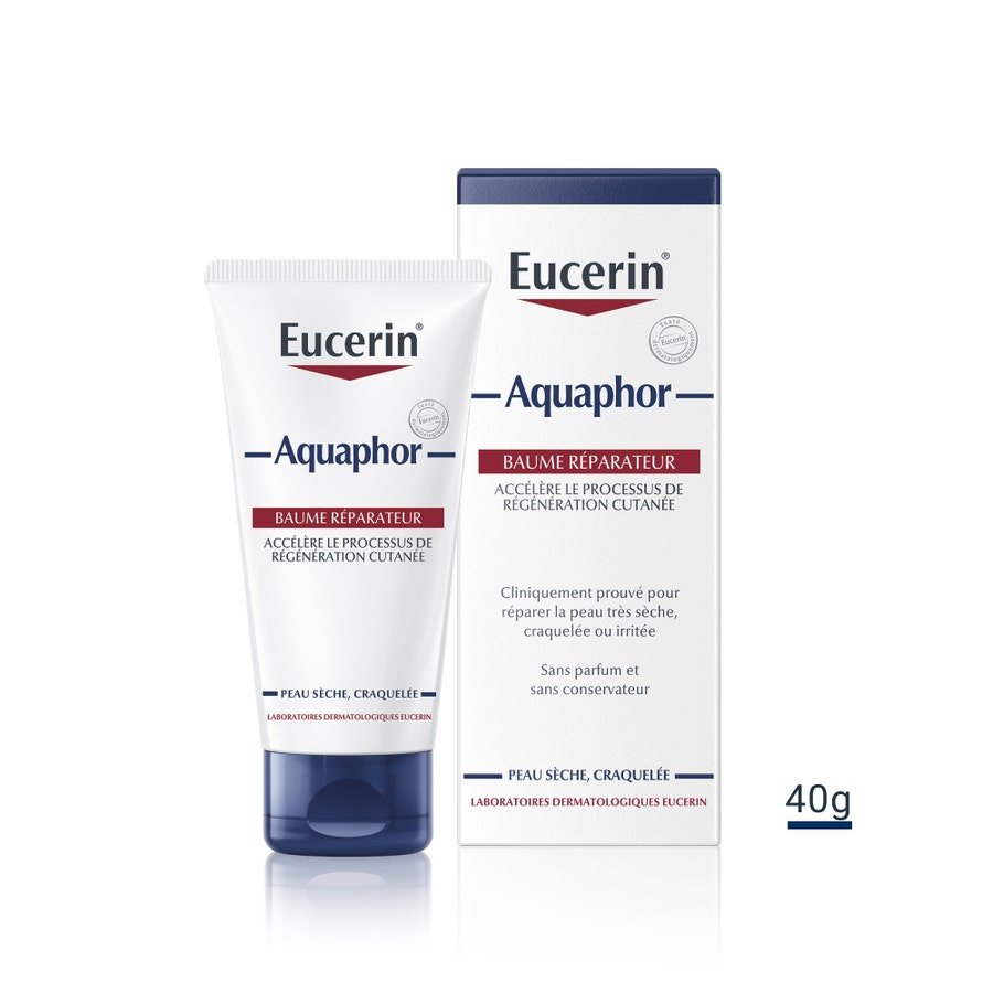 Eucerin Aquaphor Skin Repair Ointment Dry and Cracked Skin 40g (1.41oz) - FrenchBeautyHub