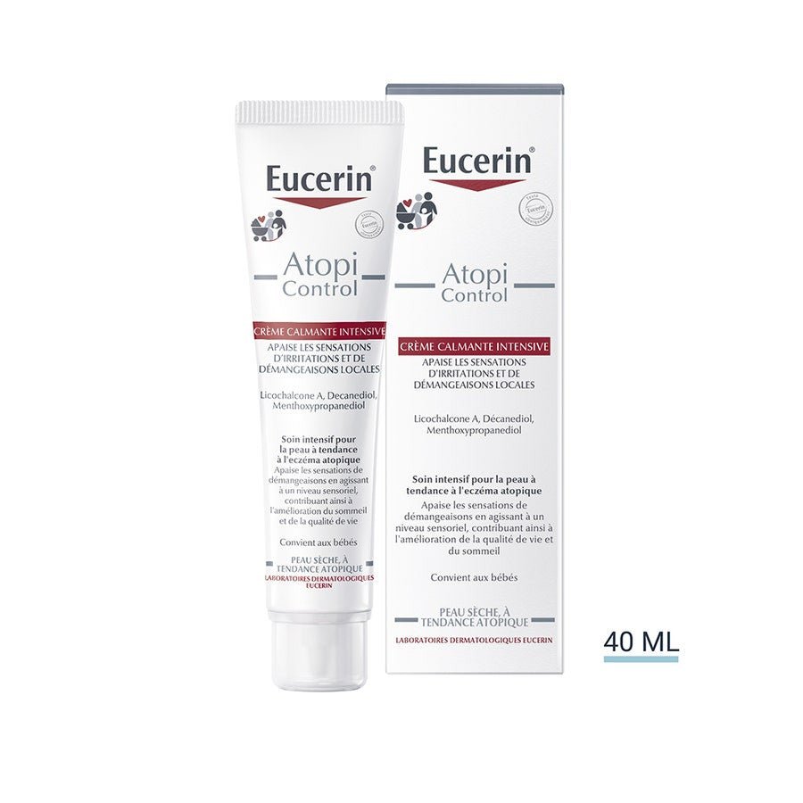 Eucerin Atopicontrol Intensive Soothing Cream for Very Dry Skin 40ml (1.35fl oz) - FrenchBeautyHub