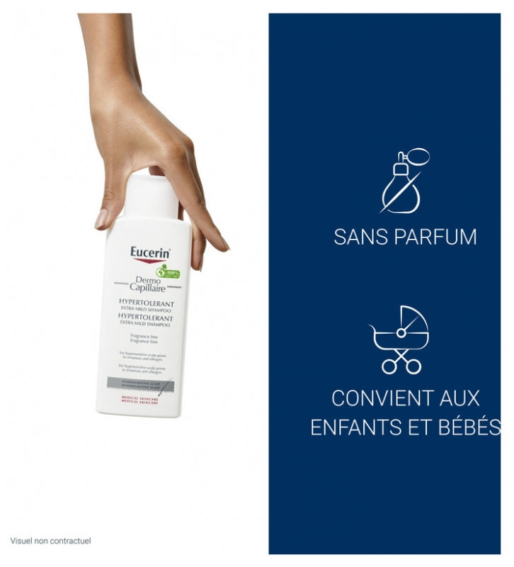 Eucerin Dermocapillaire Dermo Capillaire High Tolerance Shampoo Hypersensitive Scalp 250ml (8.45fl oz)