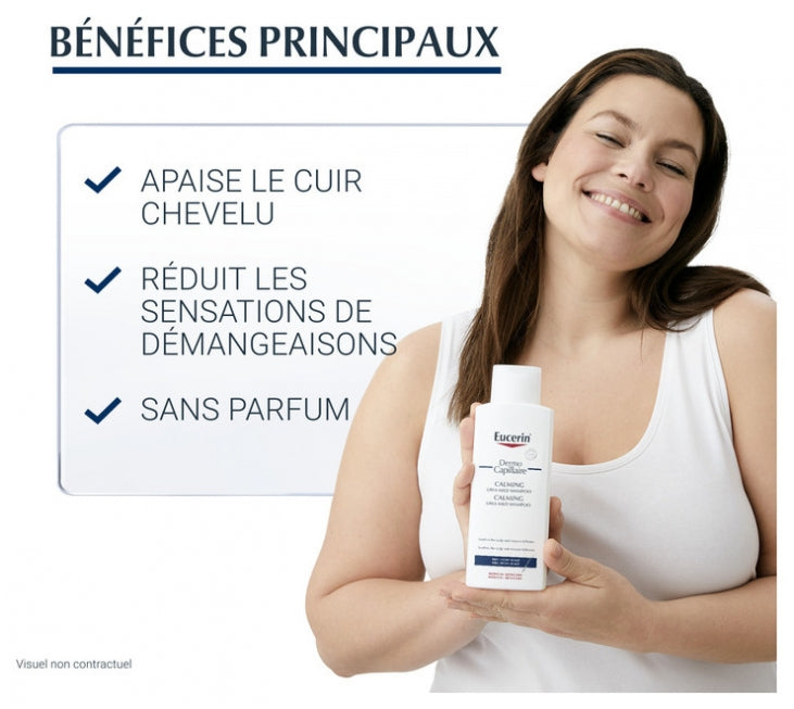 Eucerin DermoCapillaire شامبو اليوريا المهدئ 250ml