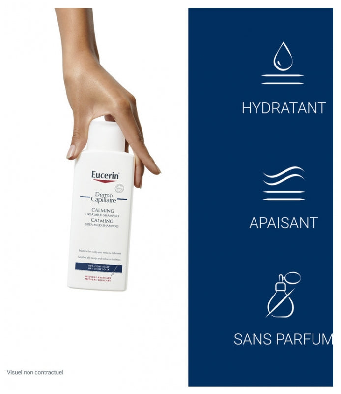 Eucerin DermoCapillaire شامبو اليوريا المهدئ 250ml