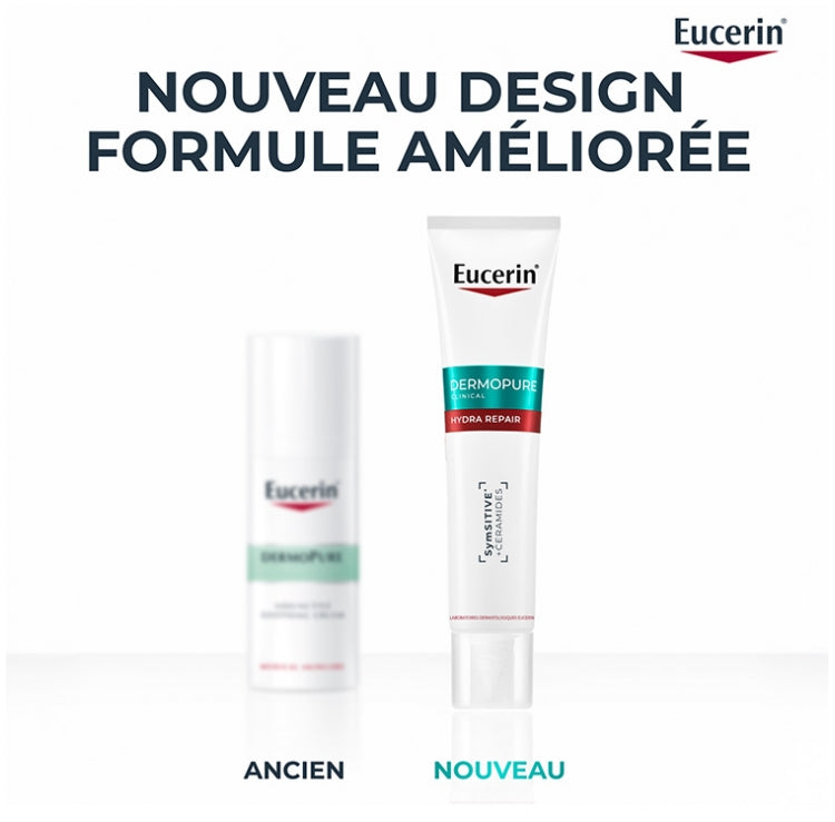 Eucerin Dermopure Hydra Repair Crème apaisante Peau Sensible 40ml (1.35 fl oz)