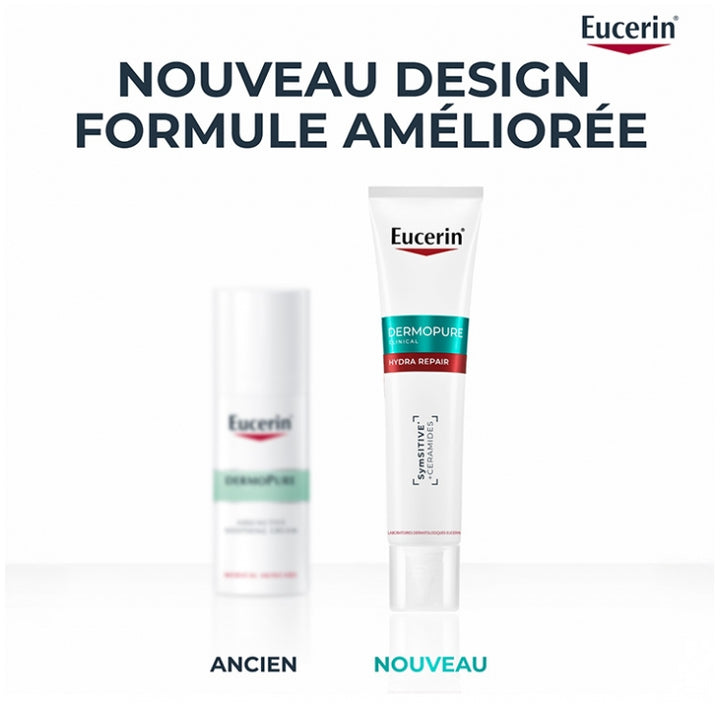 Eucerin Dermopure Hydra Repair Crème apaisante Peau Sensible 40ml (1.35 fl oz)