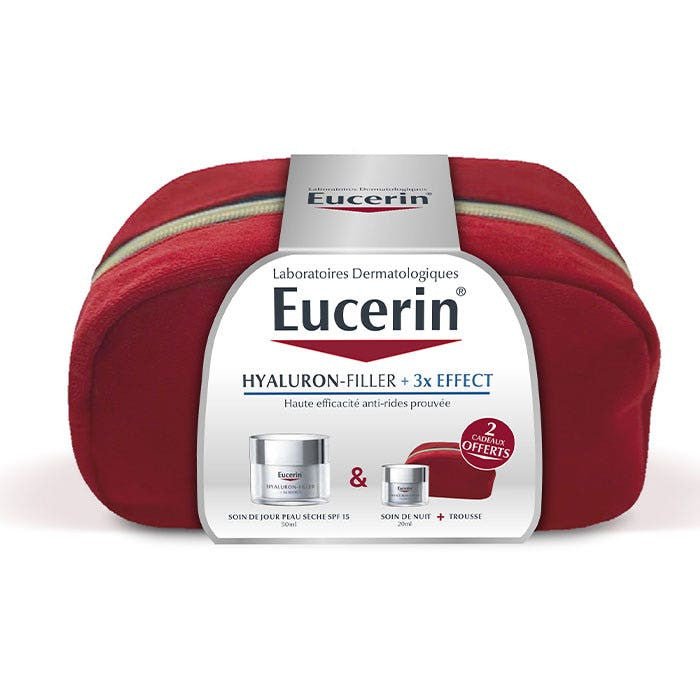 Eucerin Hyaluron - Filler + 3x Effect Anti Ageing Routine Kits Dry Skin - FrenchBeautyHub