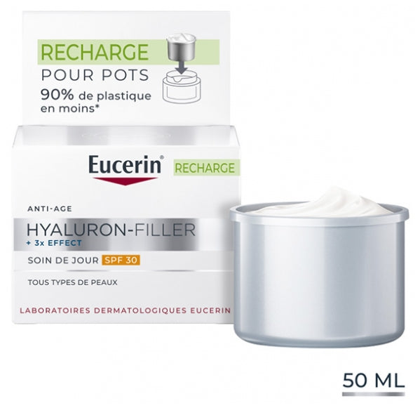Eucerin Hyaluron-Filler + 3x Effect Day Care SPF30 Refill 50ml (1.69fl oz)