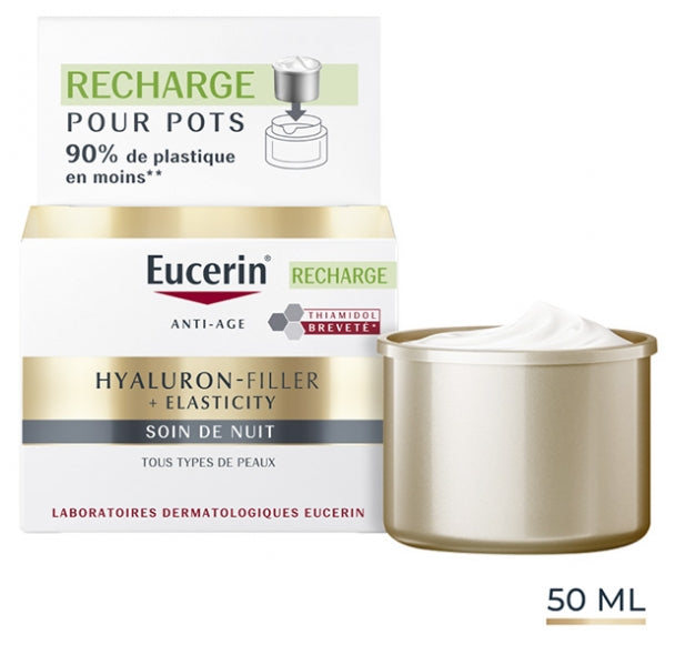 Eucerin Hyaluron-Filler + Elasticity Soin de nuit anti-rides 50ml
