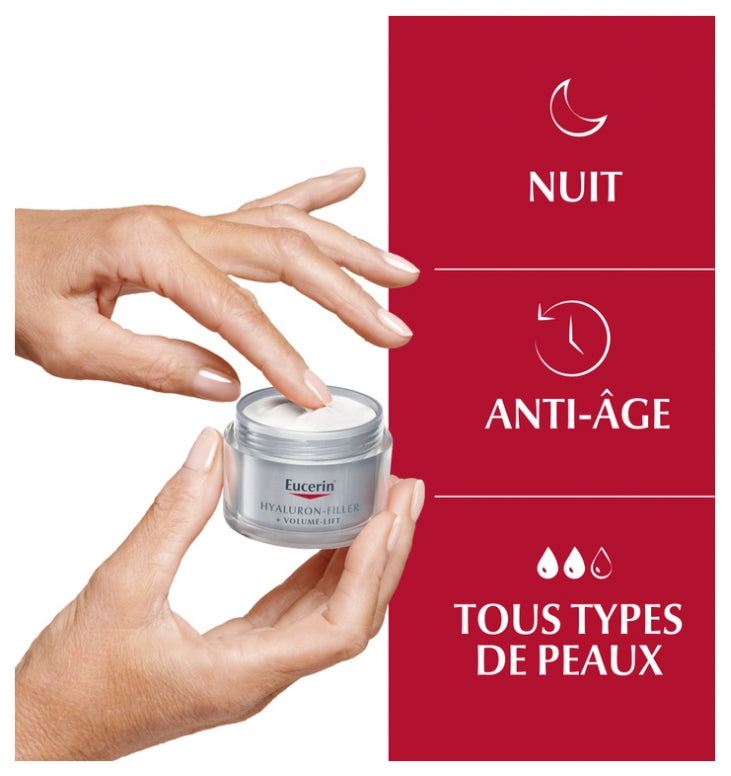 Eucerin Hyaluron-Filler + Volume-Lift Night 50ml (1.69floz)