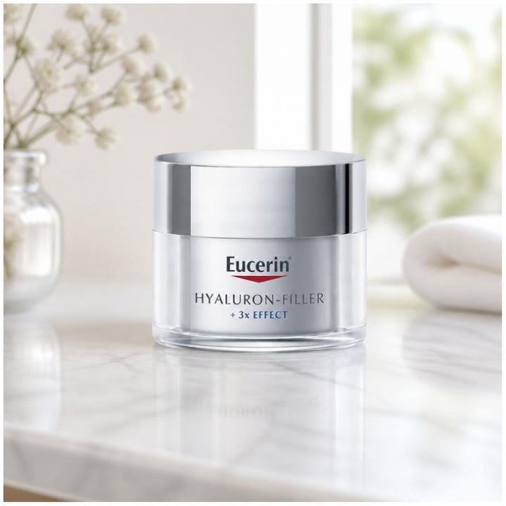 Eucerin Hyaluron-Filler + 3x Effect Tagespflege für trockene Haut 50ml