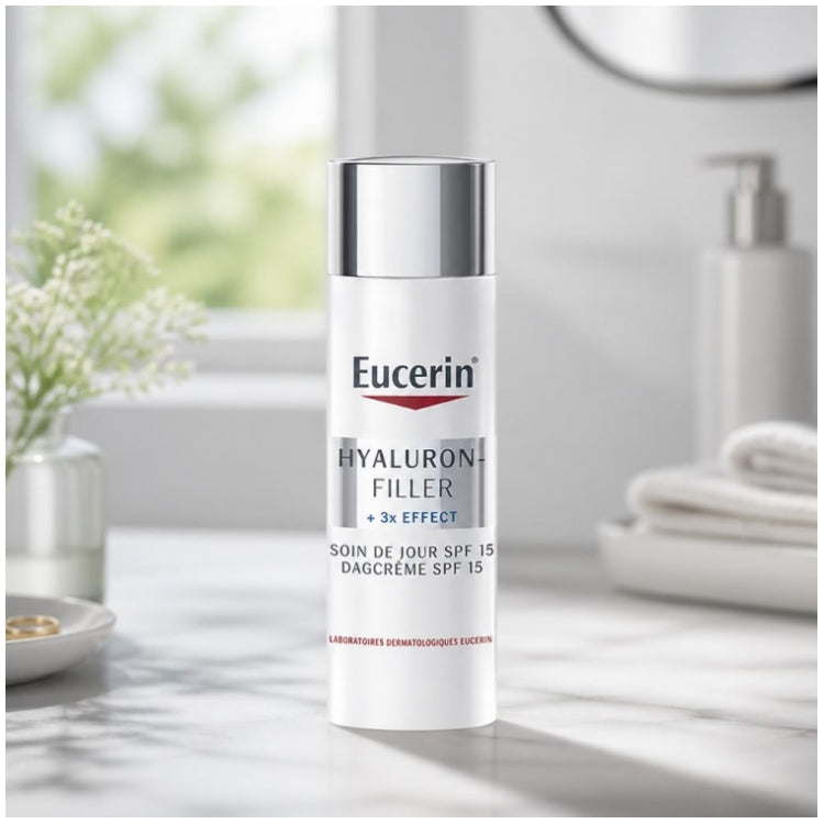 Eucerin Hyaluron-Filler 3x Effect Day Cream Normal Skin SPF15 50ml (1.69floz)