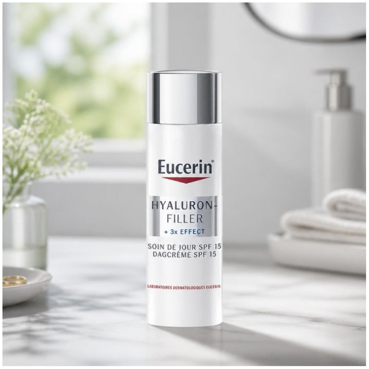 Eucerin Hyaluron-Filler 3x Effect Day Cream Normal Skin SPF15 50ml (1.69floz)