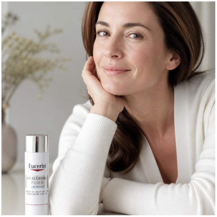 Eucerin Hyaluron-Filler 3x Effect Day Cream Normal Skin SPF15 50ml (1.69floz)
