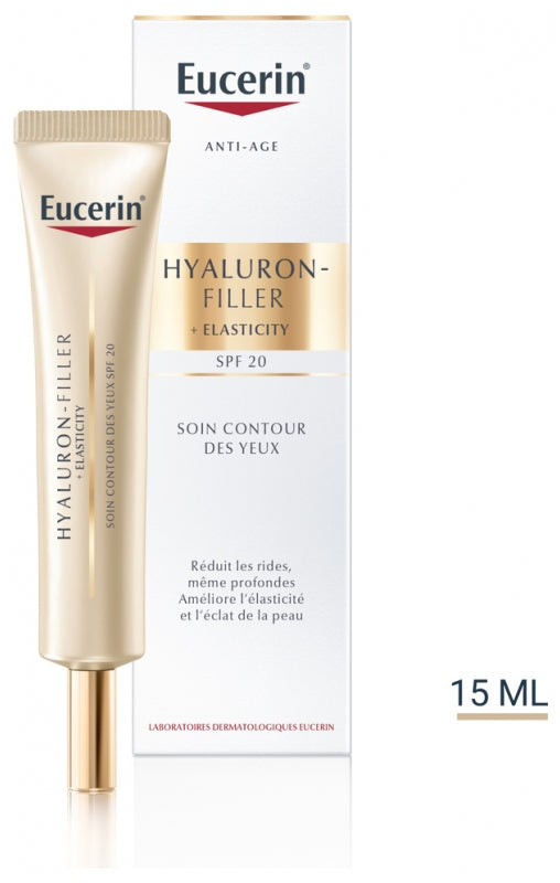 Eucerin Hyaluron-Filler + Elasticity Augenpflege Spf15 15ml