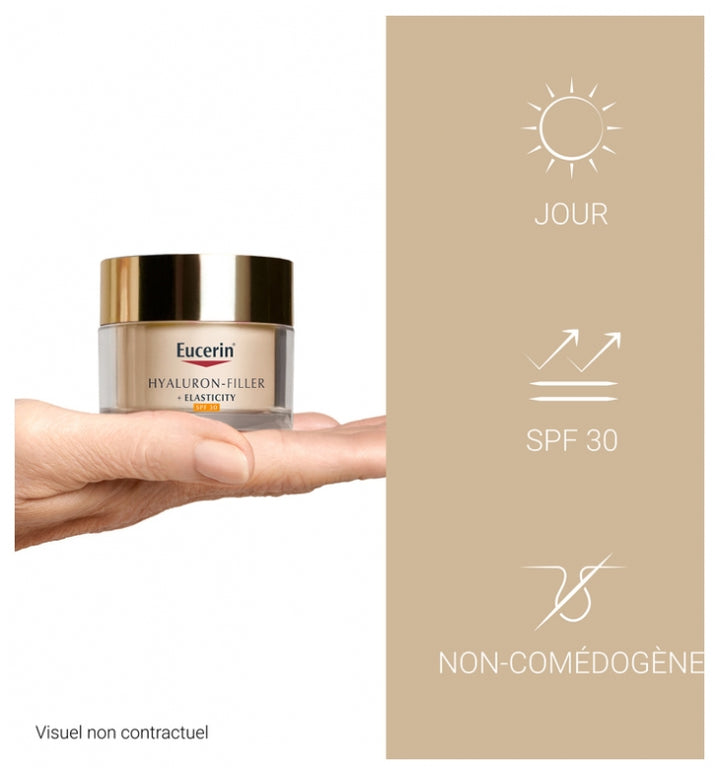 Eucerin Hyaluron-Filler + Elasticity Anti-Age Tagescreme SPF30 für reife Haut 50ml