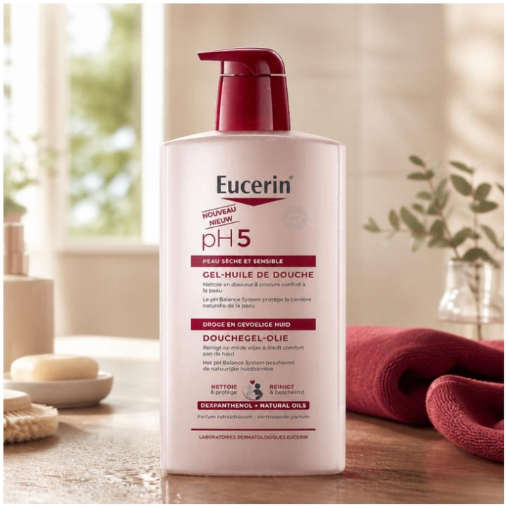 Eucerin Ph5 Shower Oil-Gel 1000ml (33.81fl oz)