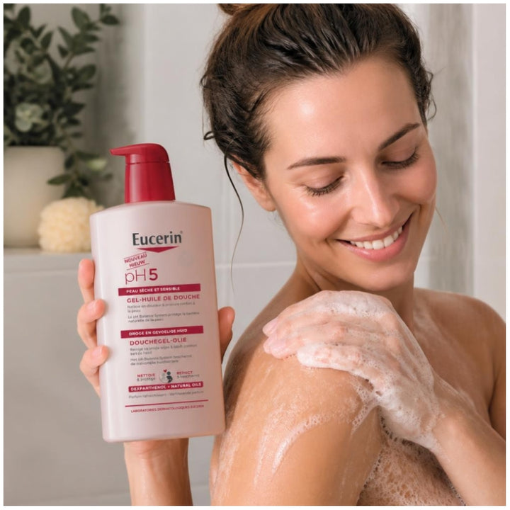Eucerin Ph5 Shower Oil-Gel 1000ml (33.81fl oz)