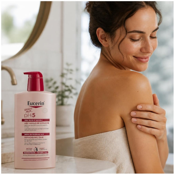 Eucerin Ph5 Shower Oil-Gel 1000ml (33.81fl oz)