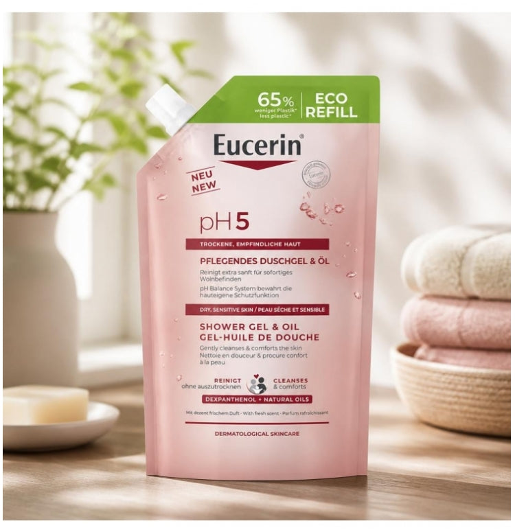 Eucerin Ph5 Huile de douche Recharge écologique 400ml