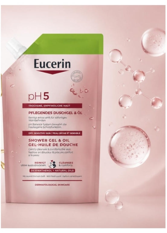 Eucerin Ph5 Huile de douche Recharge écologique 400ml
