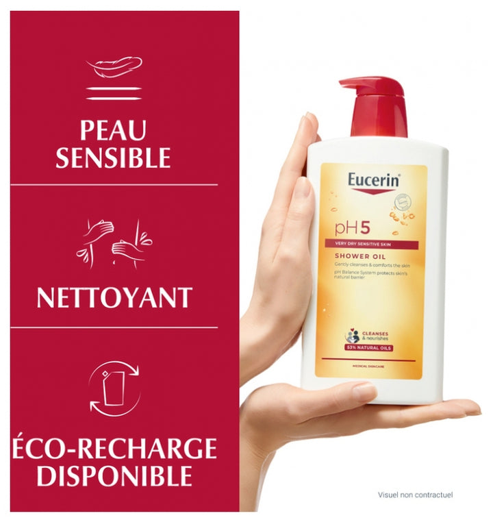 Eucerin Ph5 Dry Skin Shower Oil 1L (33,81fl oz)