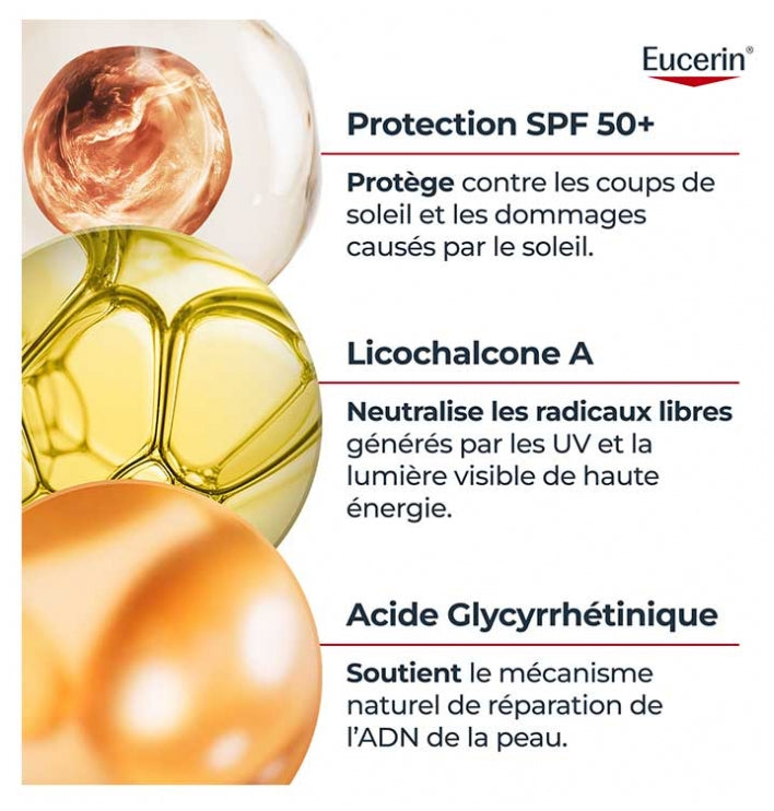 Eucerin Sun Protection Oil Control bruma transparente SPF50 para piel sensible 200ml