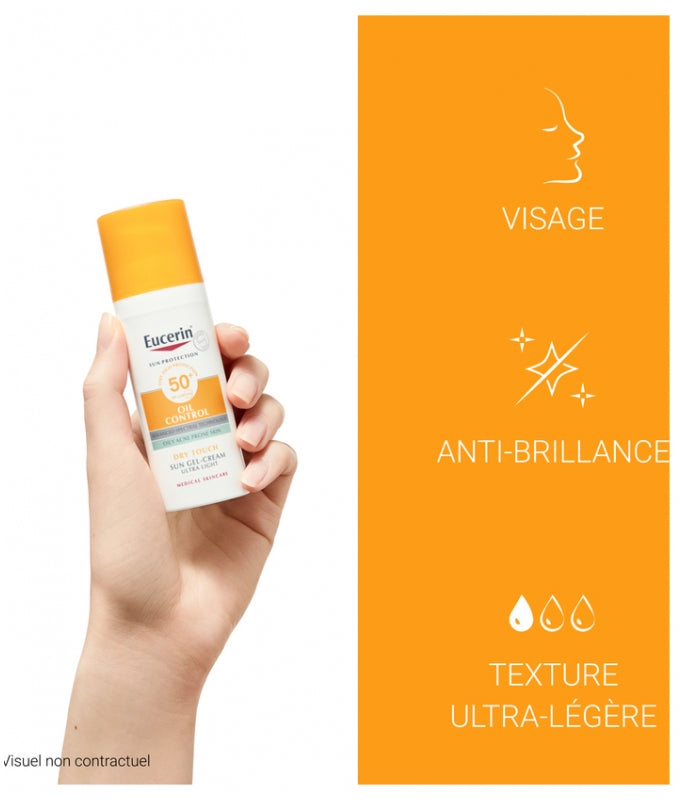 Eucerin Sun Protection Oil Control Dry Touch Gel-Cream SPF 50+ 50ml (1.69fl oz)