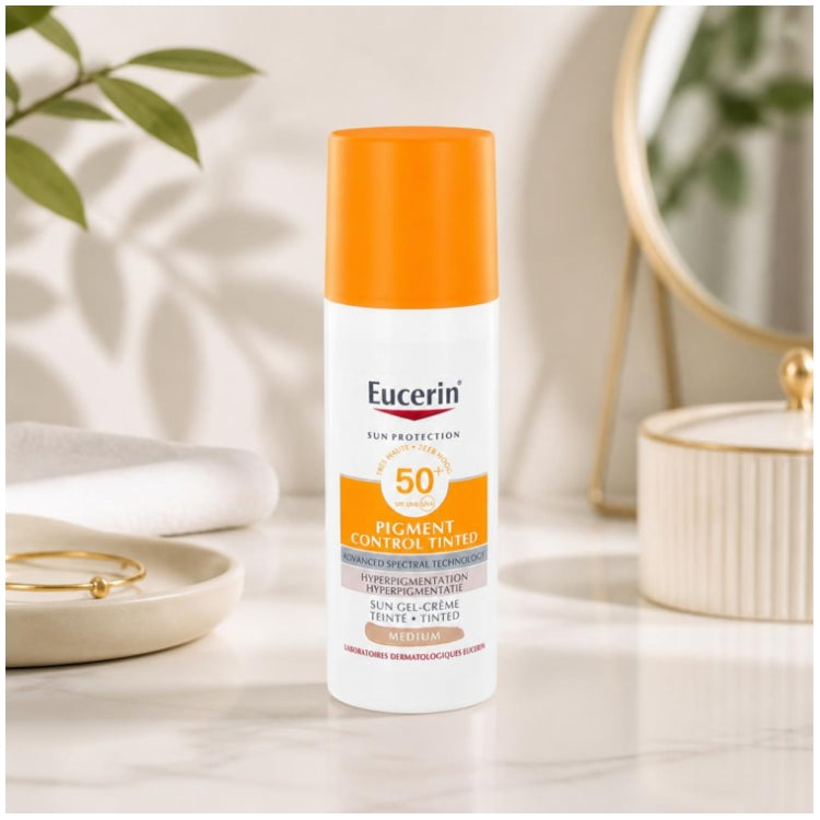 Eucerin Sun Protection PIGMENT CONTROL Tinted Gel-Cream SPF 50+ 50ml (1.69fl oz)
