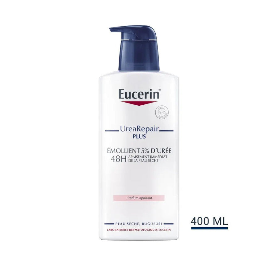 Eucerin UreaRepair Plus Emollient Lotion 5% Urea - 400ml - FrenchBeautyHub